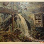 Valiosa acuarela de Wolf Scheller ya es parte del acervo del Museo de Bellas Artes